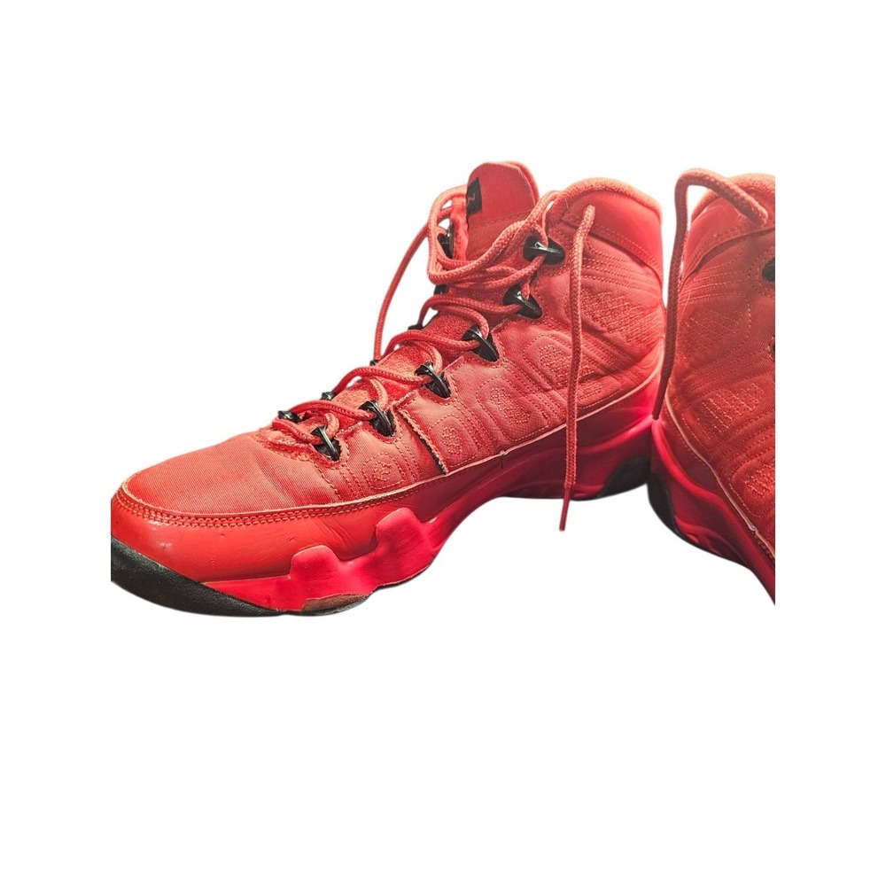 Air Jordan 9 Retro (GS) Chile Red 302359-600 Size 9 - Picture 9 of 9